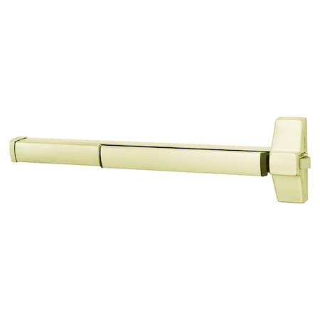 Corbin Russwin Rim Exit Device, Fire Rated, 605 Bright Brass, 36, SNB ED5200A-605-W036-M54